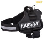 Julius-K9 silový postroj 1/L 66-85 cm/50 mm,  – černý