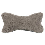 Polštář pod hlavu BENDSON ergonomický, 40 x 22 cm, světle šedá/tmavě šedá
