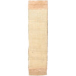 Škrábadlo nástěnné s plyšovým zakončením, 15 x 62 cm, sisal/plyš, béžová