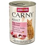 ANIMONDA konzerva CARNY Adult – krůta, kuře+ráčci 400g