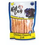 KIDDOG kuřecí masíčko na buvolí tyčince – 8 mm/12 cm 250 g