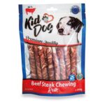 KIDDOG hovězí steak na buvolí tyčince – 8 mm/12 cm 250 g