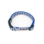 Akinu obojek nylon BASIC modrý 2×45-55cm