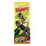 Sippy tyč pro malé papoušky vitamínovo-medová 2ks