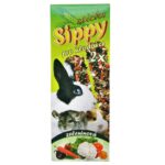 Sippy tyč pro hlodavce zeleninová 2ks