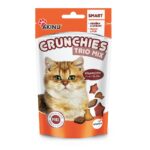 Akinu CRUNCHIES TRIO MIX – Křupinky pamlsek pro kočky 50 g