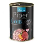 NEW PIPER s jehněčím a mrkví, konzerva pro psy 400g
