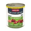 GRANCARNO Adult – hovězí, kachní srdce 800g