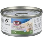 Salmon Soup losos & kuře – tekutý pamlsek pro kočky, 80 g