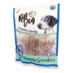 KIDDOG kachní masíčko na buvolí tyčince – 8 mm/12 cm 500 g