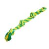 Dvojité lano HipHop bavlněné 3 knoty 60 cm / 450 g limetková, zelená