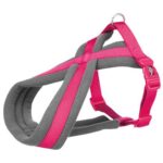 Nylonový postroj PREMIUM podšitý – fuchsie