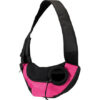 Front Sling Carrier – přední nosítko/taška, 50 x 25 x 18cm, malinová/černá (max. 5kg)