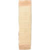 Škrábadlo nástěnné s plyšovým zakončením, 15 x 62 cm, sisal/plyš, béžová
