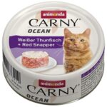 ANIMONDA konzerva CARNY OCEAN – tuňák+red snapper 80 g