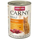 ANIMONDA konzerva CARNY Adult – hovězí, kuřecí 400g
