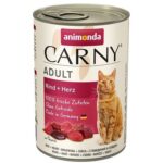 ANIMONDA konzerva CARNY Adult – hovězí, srdce 400g