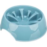 Miska k pomalému krmení, design slunečnice, plast/TPR