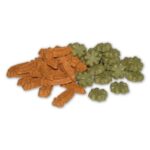 CARROT CLOVER MIX – mrkvičky a čtyřlístky pro hlodavce 2,5 kg
