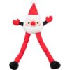 Xmas SANTA – dlouhonohý vánoční Santa, 54 cm, plyš