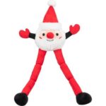 Xmas SANTA – dlouhonohý vánoční Santa, 54 cm, plyš