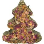 Xmas TREE – vánoční stromeček s mrkví /květy pro hlodavce , 90 g