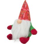 Xmas Dwarf – vánoční skřítek, hračka pro psy se zvukem, 21 cm, různé druhy