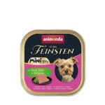 ANIMONDA paštika Vom Feinsten MINI – hovězí, kachna, oregáno pro psy 100 g