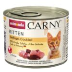 ANIMONDA konzerva CARNY Kitten – drůbeží koktejl 200g