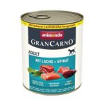 GRANCARNO Adult – s lososem a špenátem 800 g