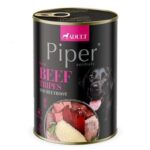 NEW PIPER s hovězími žaludky a červenou řepou, konzerva pro psy 400g