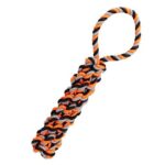 Bavlněný pešek HipHop 40 cm / 215 g šedá, tm.šedá, oranžová