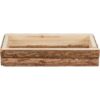 Krmná miska pro hlodavce, 450 ml/ 27 x 5 x 13 cm, borové dřevo