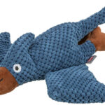 Be Eco Pterosaurus, hračka pro psy, se zvukem, 30 cm, polyester, modrá/hnědá
